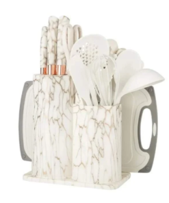 Alternative view of 25pcs Kitchenware Set (Marble Design Kitchen Spoons and  Knifes)