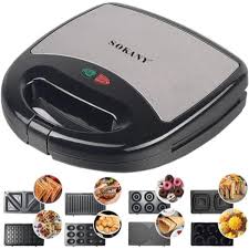 Alternative view of 3 in 1 2-face Sandwich Maker/ Toaster