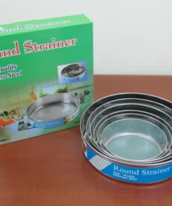 Stainless Steel Round Strainer (6 Piece Set)