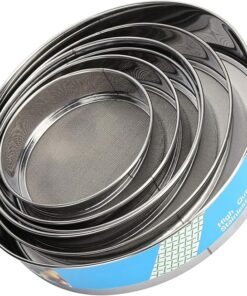 Alternative view of Stainless Steel Round Strainer (6 Piece Set)