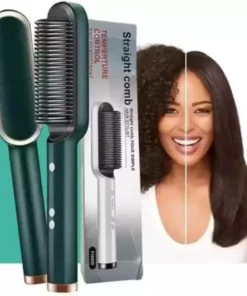 Straight Comb Temperature Control Hair Straightener