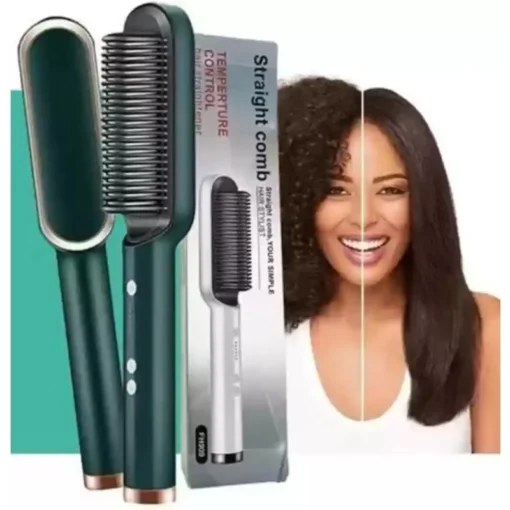 Straight Comb Temperature Control Hair Straightener
