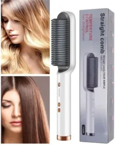 Alternative view of Straight Comb Temperature Control Hair Straightener