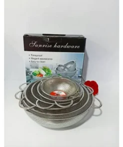 Sunrise Hardware Steel Strainer (6 Pcs Set)
