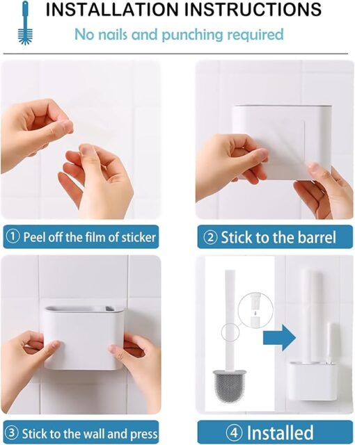 2 in 1 TPR Silicone Toilet Brush - Image 12