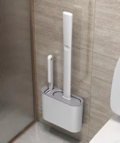 Alternative view of 2 in 1 TPR Silicone Toilet Brush