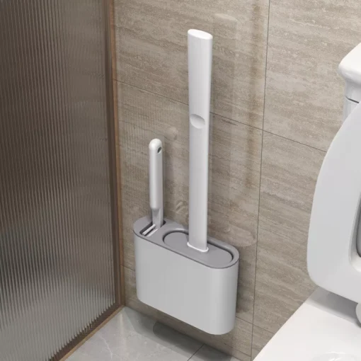 2 in 1 TPR Silicone Toilet Brush - Image 2