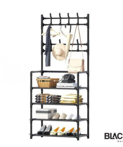 Alternative view of Multifunctional Shoe and Hat integrated Frame Rack