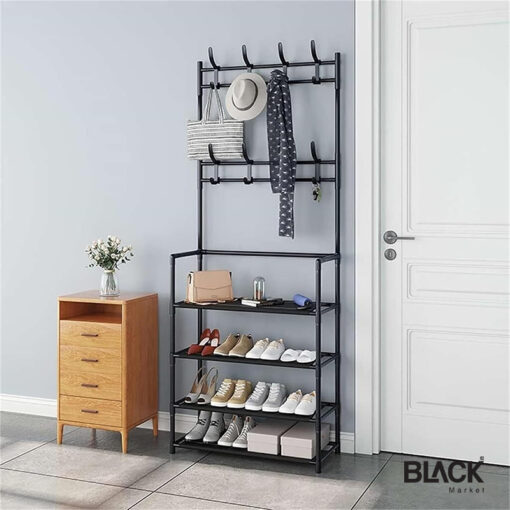 Multifunctional Shoe and Hat integrated Frame Rack - Image 3