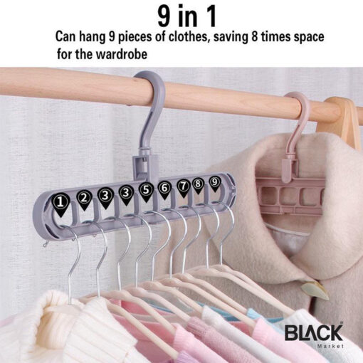Multiple Cloth Hanger (12 pcs) - Image 7