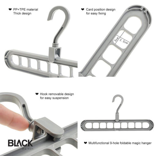 Multiple Cloth Hanger (12 pcs) - Image 11