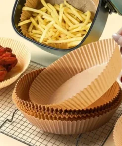 Alternative view of Air Fryer Disposable Paper Liner (50 pcs Pack)