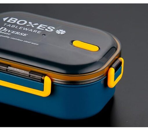 2 Partition Lunch Box with Extra Bowl - Image 2
