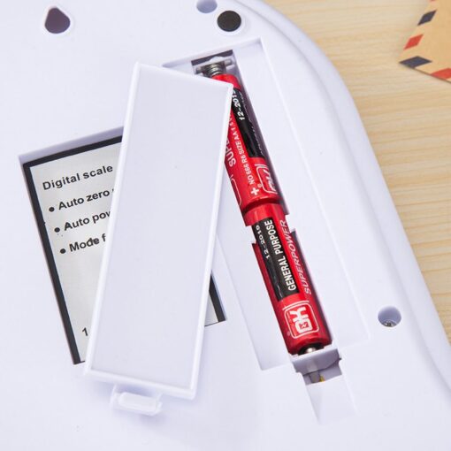 Digital Kitchen Scale with free Battery - Image 4