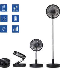Alternative view of Long Neck Folding Fan