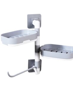 Alternative view of Rotary Drawer Type Soap Box – White/Grey
