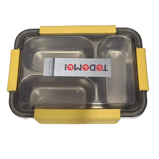 TEDEMEI Stainless Steel Lunch Box 3 Compartments (Model 6544)-1.1L - Image 4