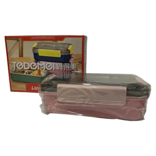 TEDEMEI Stainless Steel Lunch Box 3 Compartments (Model 6544)-1.1L - Image 8
