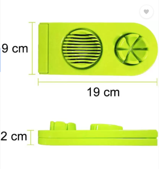 2 in 1 Plastic Egg Slicer - Image 4