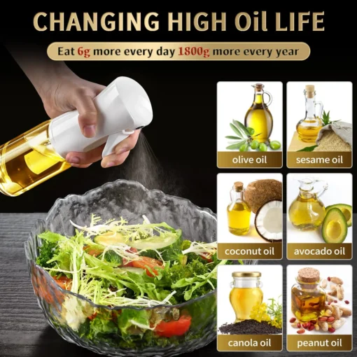 Oil Spray Bottle/Jar - Image 7