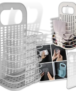Alternative view of Plastic Wall Laundry Basket