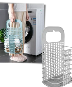 Plastic Wall Laundry Basket