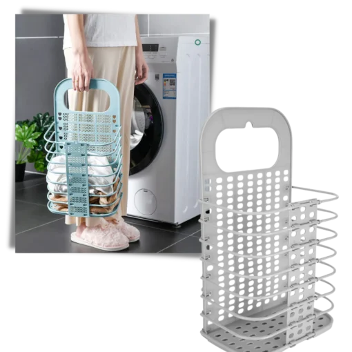 Plastic Wall Laundry Basket