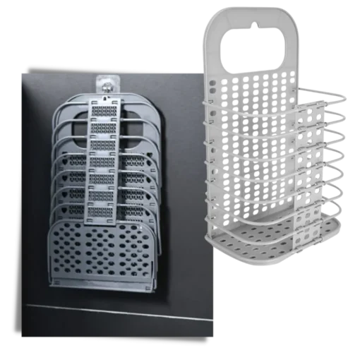 Plastic Wall Laundry Basket - Image 5