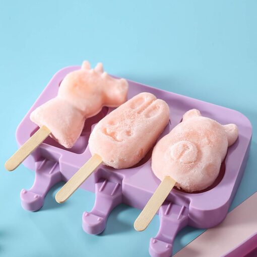 Silicone Animated Popsicle Maker