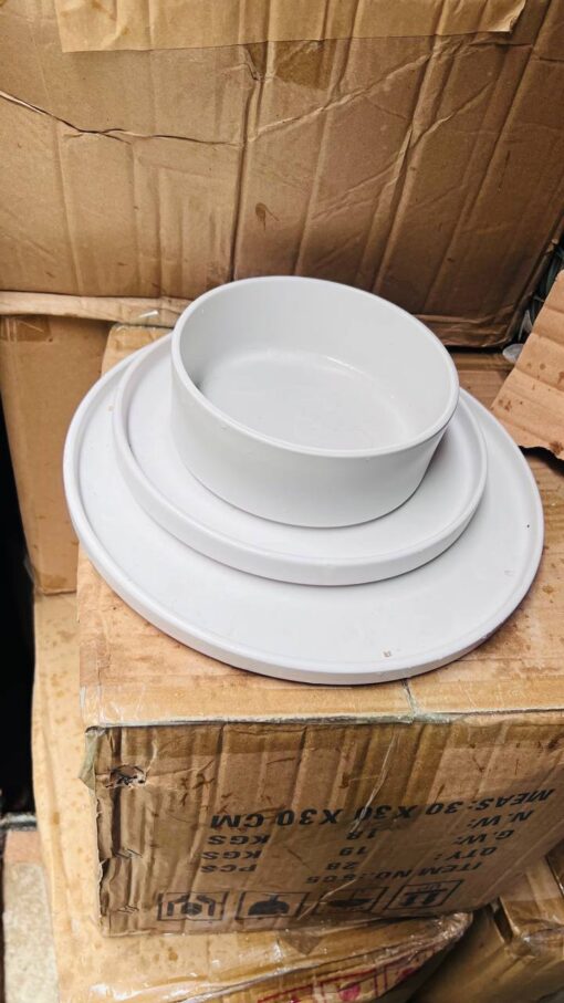 16pcs Ceramic Stoneware Dinner Set - Image 4