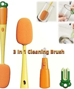 Alternative view of 3 in 1 Radish Cup brush