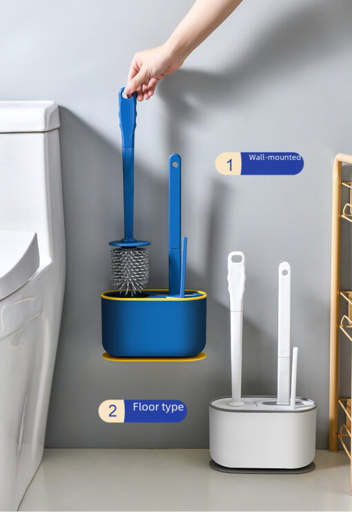 3 in 1 TPR silicone Toilet brush - Image 5