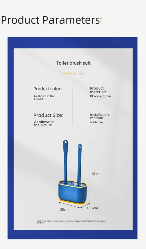 3 in 1 TPR silicone Toilet brush - Image 12