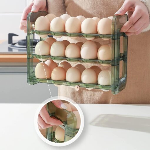 Acrylic Egg Rack (3 Steps, 30 eggs)