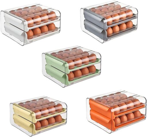 Acrylic Egg Rack (2 Steps, 32 eggs) - Image 2