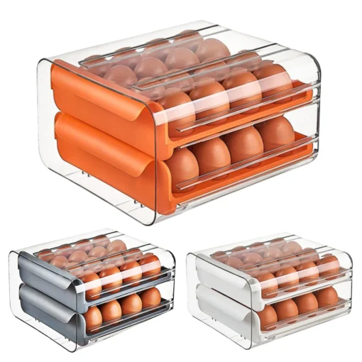 Acrylic Egg Rack (2 Steps, 32 eggs)