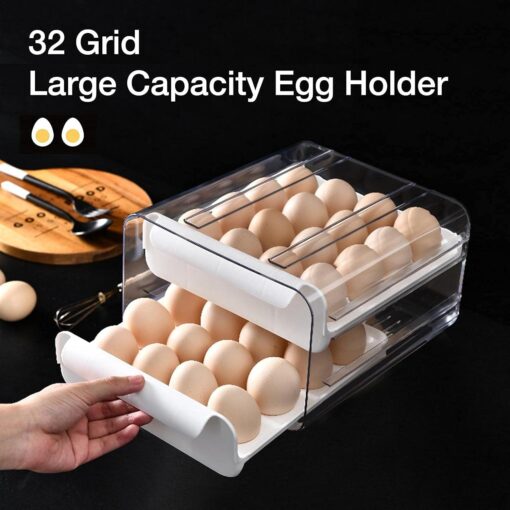 Acrylic Egg Rack (2 Steps, 32 eggs) - Image 6