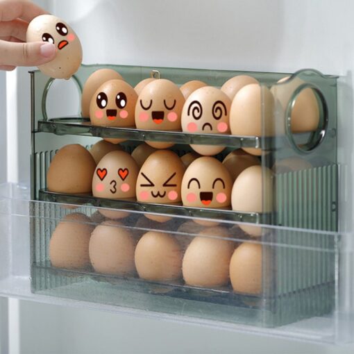 Acrylic Egg Rack (3 Steps, 30 eggs) - Image 2