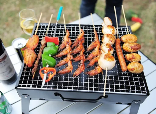 Portable BBQ Charcoal Grill - Image 8
