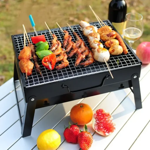 Portable BBQ Charcoal Grill - Image 3