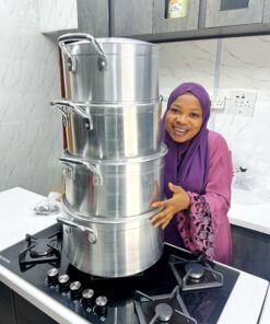 Alternative view of 4pcs Big Tornado Aluminum pot Set