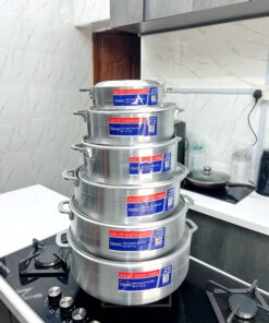 Alternative view of 6pcs Tornado Cast Aluminum Pot