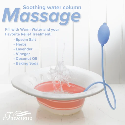 Collapsible Sitz Bath with Pump - Image 3