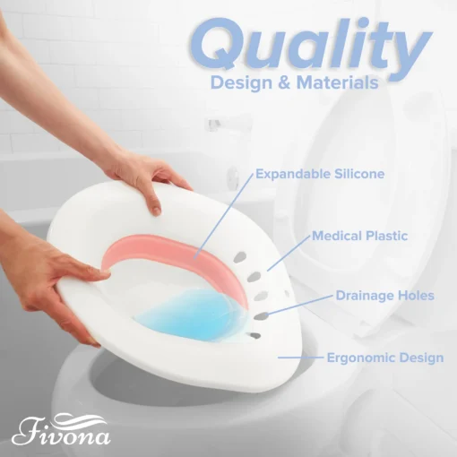 Collapsible Sitz Bath with Pump - Image 2