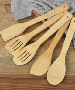 Wooden Cooking Spoon Set