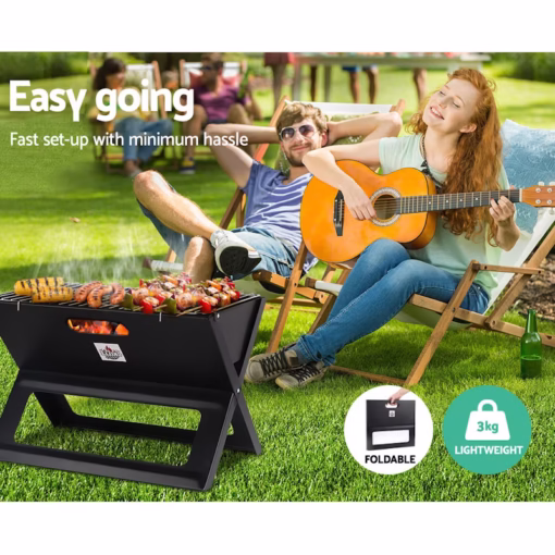 Portable BBQ Charcoal Grill - Image 2