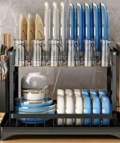 Convenient Folding Dish Drainer (2 Step)