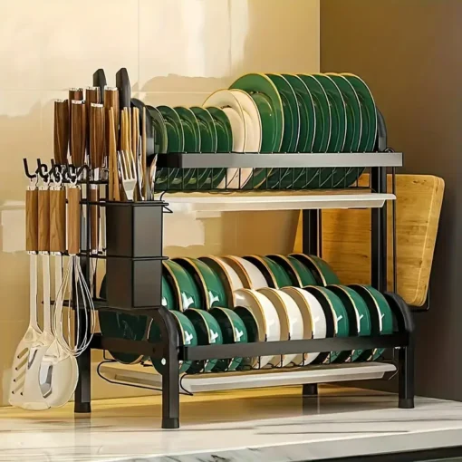 Multifunctional Bowl/Plate Rack (2 Steps) - Image 9