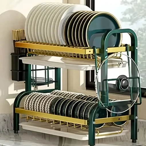 Multifunctional Bowl/Plate Rack (2 Steps) - Image 8