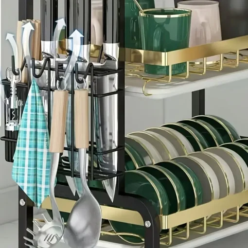 Multifunctional Bowl/Plate Rack (2 Steps) - Image 4